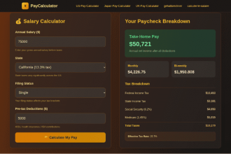 us-federal-tax-calculator:-how-much-tax-do-you-pay-from-your-salary-in-2025?
